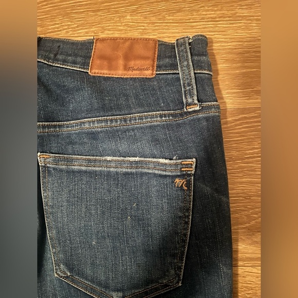MADEWELL High rise skinny  Dark Blue Women's Jean - Picture 6 of 12